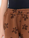 MARK FORMELLE Брюки 570343 187770 цветочки на коричневом