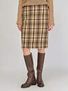 VISERDI Юбка 570399 1726-крк 945860 бежевый