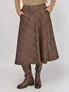 VISERDI Юбка 570401 1960-ккл 9451235 коричневый