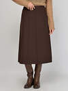 VISERDI Юбка 570419 10441-ткр 9451380 коричневый