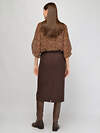 VISERDI Юбка 570422 10440-ткр 9451350 коричневый