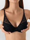 MARK FORMELLE Бюстгальтер 570440 512464 горох на черном