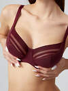 MARK FORMELLE Бюстгальтер 570465 512396 бургундское вино