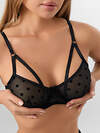 MARK FORMELLE Бюстгальтер 570487 512508 горох на черном