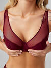MARK FORMELLE Бюстгальтер 570489 512542 бургундское вино