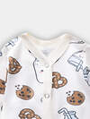 MARK FORMELLE Комбинезон 570713 14005-2 печеньки/молочко на молочном +песочный