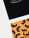 MARK FORMELLE Комплект 570775 443002 черный +летучие мыши на оранжевом