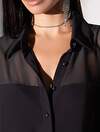 VILATTE Блузка 570904 D29.294 черный