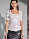 VILATTE Футболка 570923 D49.120 перламутровый