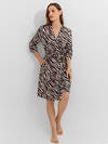 MARK FORMELLE Пеньюар 571060 552275/1 зебра на холодном бежевом