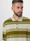MARK FORMELLE Поло 571668 121933 оливковая полоска на молочном