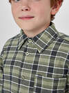 MARK FORMELLE Рубашка 571674 123484 зеленая клетка