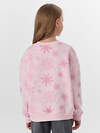 MARK FORMELLE Свитшот 571681 127897/1 снежинки на розовом нектаре