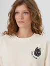 MARK FORMELLE Свитшот 571702 122813/1 молочный +печать