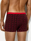 Omsa Трусы 572355 OmU 1234-25B New Year Боксеры муж. с откр.резинкой, CO Nero/Rosso (Черный)