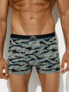Omsa Трусы 572365 OmU 1234-25B Courage Боксеры муж. с откр.резинкой, CO Nero/Multicolor (Мультиколор)