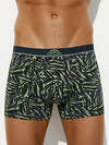Omsa Трусы 572375 OmU 1234-25B Courage Боксеры муж. с откр.резинкой, CO Nero/Verde (Черный)
