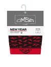 Omsa Трусы 572378 OmU 1234-25B New Year Боксеры муж. с откр.резинкой, CO Grigio Melange (Серый)