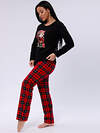 Malina Пижама 572631 3186 чёрный/красный