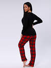 Malina Пижама 572631 3186 чёрный/красный