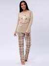 Malina Пижама 572632 3187 бежевый/коричневый