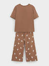 CROCKID Пижама 572735 МП 1657 кофейный
