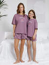 CROCKID Пижама 572741 МП 1658-1 сливовый