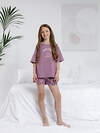 CROCKID Пижама 572741 МП 1658-1 сливовый