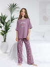 CROCKID Пижама 572742 МП 1657-1 сливовый