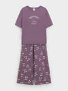 CROCKID Пижама 572742 МП 1657-1 сливовый
