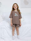 CROCKID Пижама 572744 МП 1658 коричневый