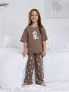 CROCKID Пижама 572747 МП 1657 коричневый