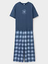 CROCKID Пижама 572754 МП 1657-1 синий