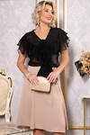 LT Collection Платье 572776 П14751-39М чрный/бежевый