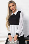 LT Collection Блуза 572785 Б14839-3М черный