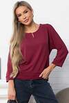 LT Collection Джемпер 572787 Б14845-50М бордовый