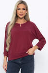 LT Collection Джемпер 572787 Б14845-50М бордовый