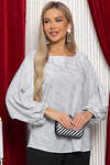 LT Collection Блуза 572793 Б14855-30М серый