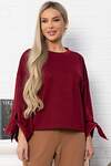 LT Collection Джемпер 572823 Б14867-10М бордовый