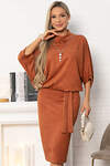 LT Collection Платье 572863 П14910-12М терракотовый