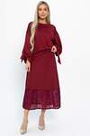 LT Collection Юбка 572867 Ю14912-10М бордовый