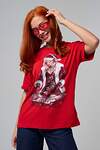 Натали Футболка 572882 8585 красный+диско снегурочка