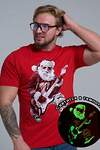 Натали Футболка 572902 8581 красный+Д мороз с гитарой