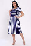 Натали Платье 573003 82054 полоса синяя