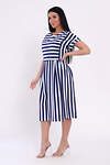 Натали Платье 573003 82054 полоса синяя