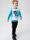 PLAYTODAY Толстовка 573056 32412173 голубой,белый