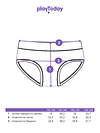 PLAYTODAY Трусы 573086 12541111 бежевый,черный