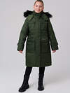 PLAYTODAY Пальто 573088 32521103 темно-зеленый