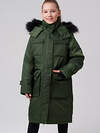 PLAYTODAY Пальто 573088 32521103 темно-зеленый