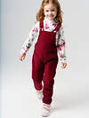 PLAYTODAY Полукомбинезон 573098 32522155 бордовый